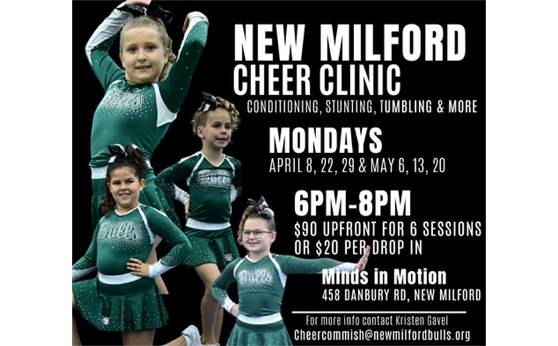 New Milford Bulls Cheer Clinic
